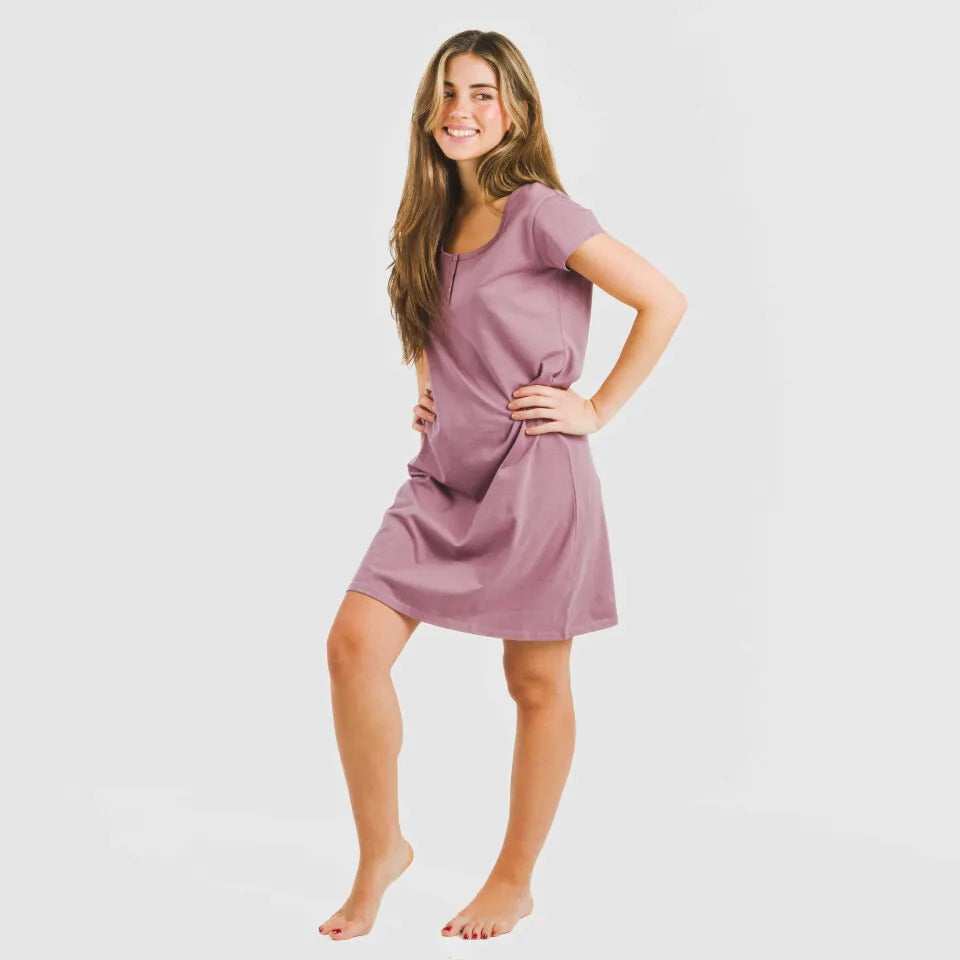 Blusa lisa de algodão