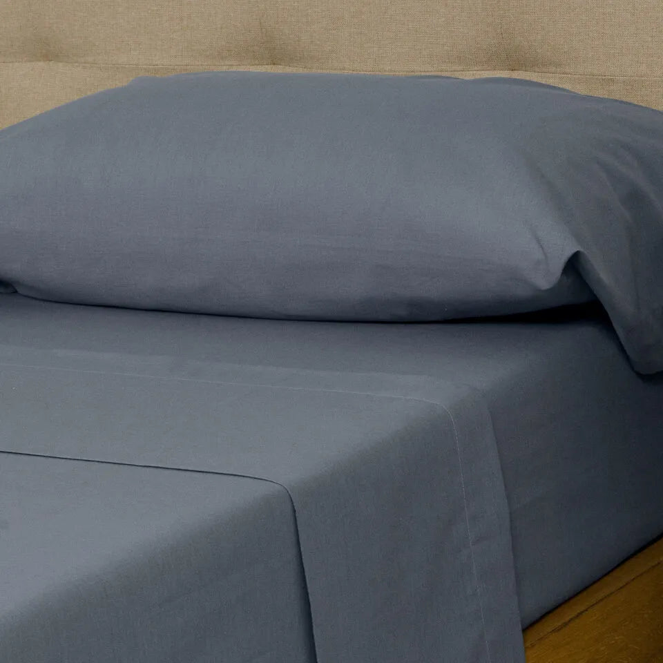 Conjunto de lençóis tingidos de algodão PR