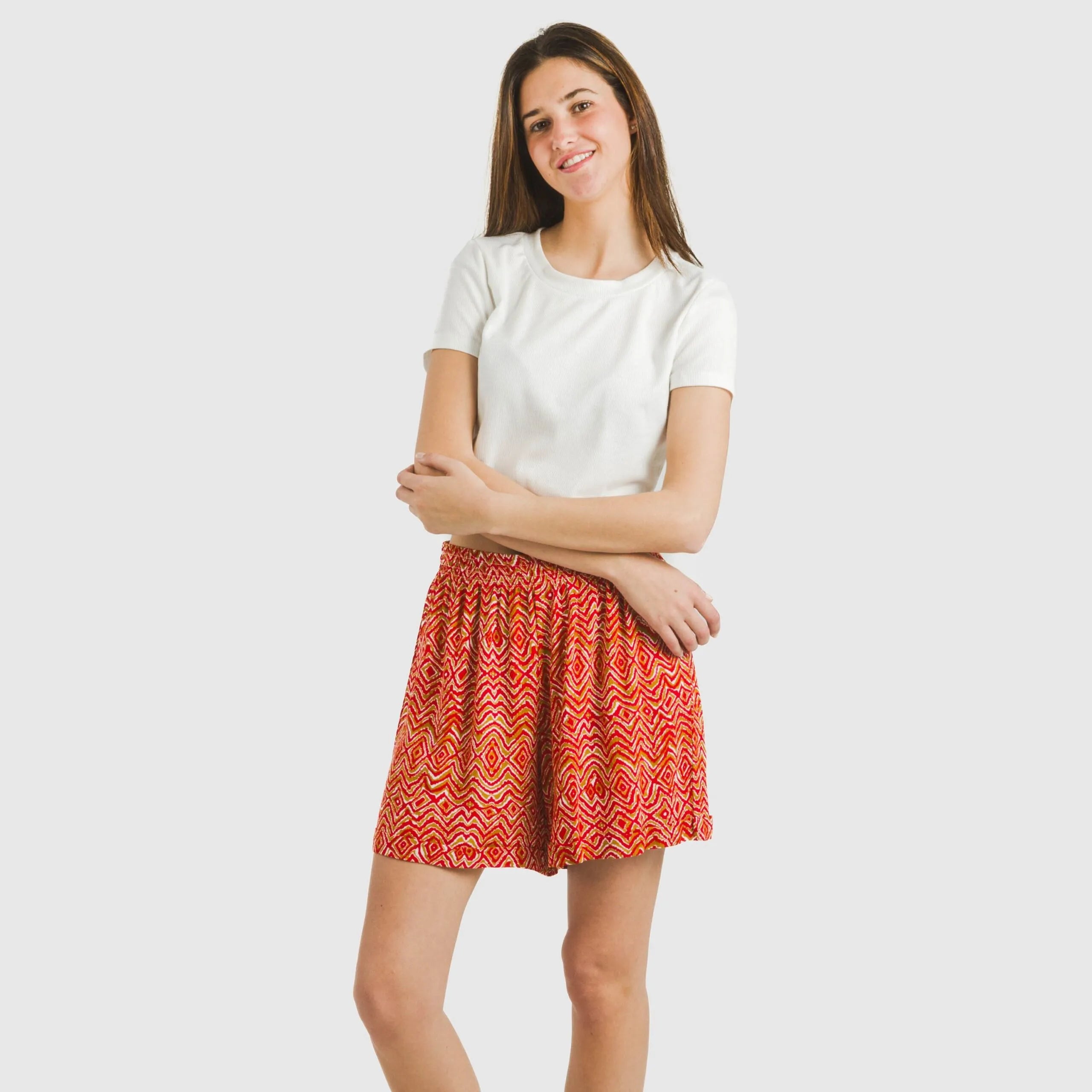 Shorts bambula de viscose Silda