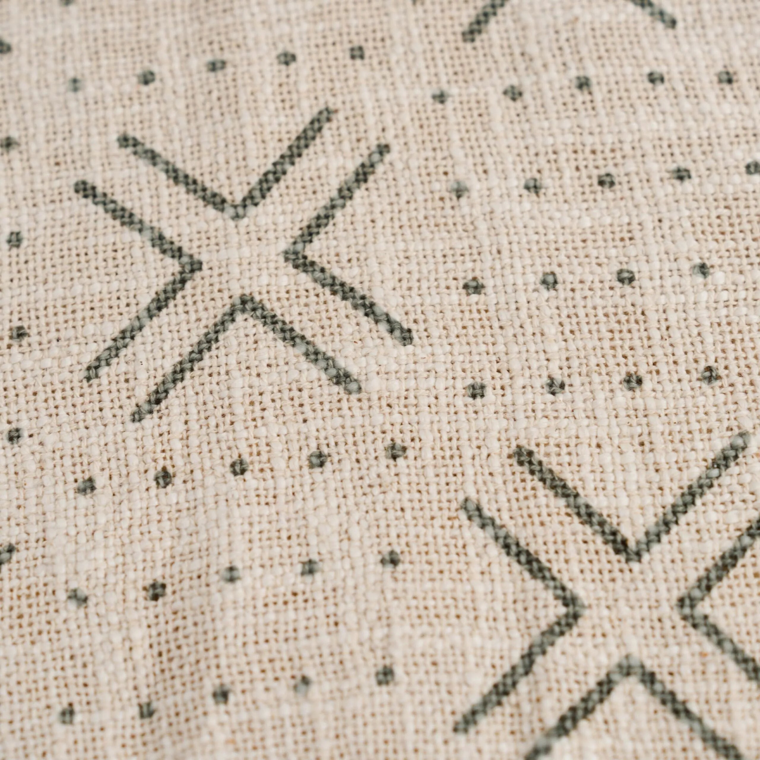 Algodão xadrez Olá