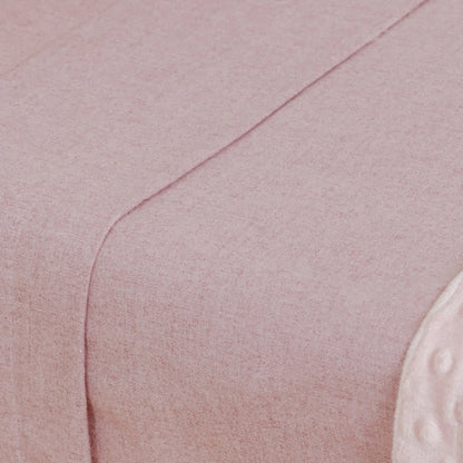 Jogo de lençóis de flanela lisa