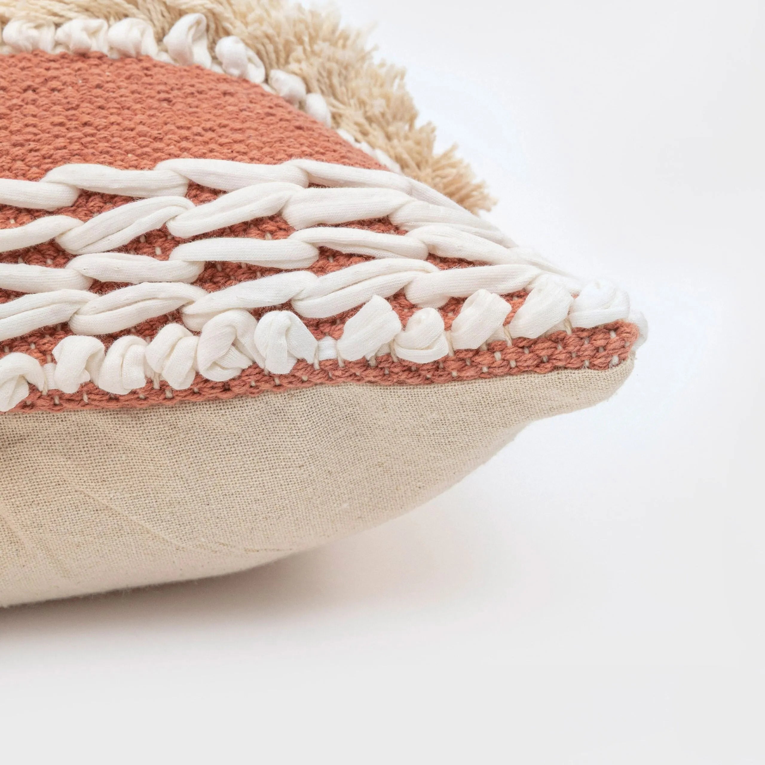 Almofada retangular Domus em algodão 30x50 - capa + enchimento