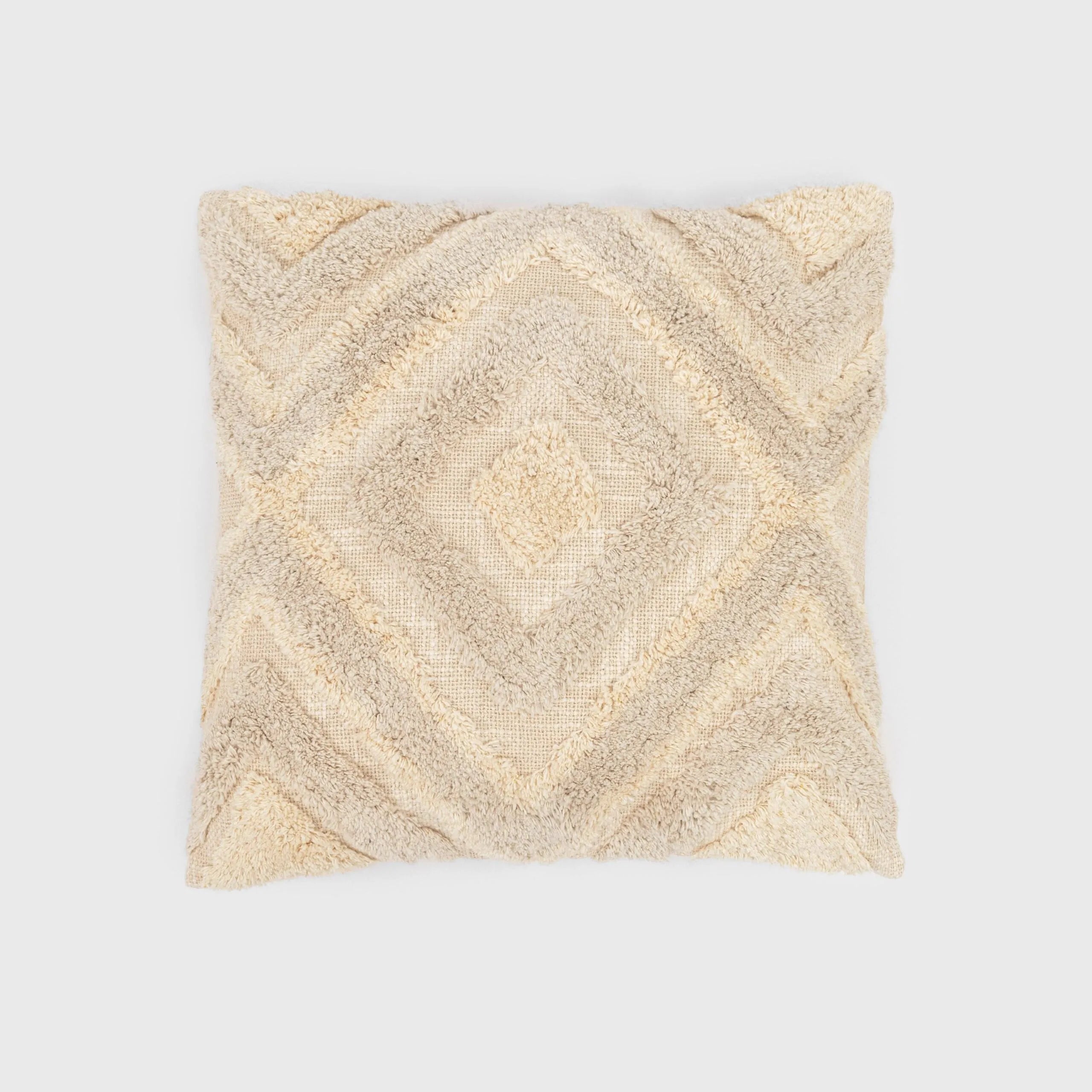 Almofada quadrada Basel em algodão 45x45 - capa + enchimento