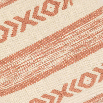 Almofada quadrada Burton em algodão, 45x45 cm - capa + enchimento