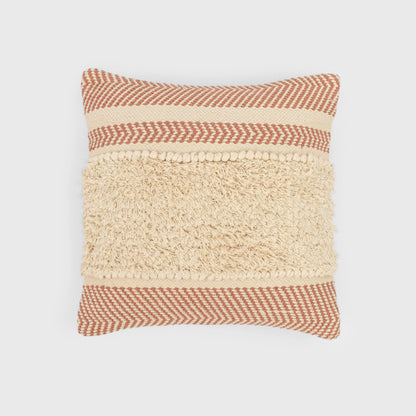 Almofada quadrada Danke em algodão 45x45 - capa + enchimento