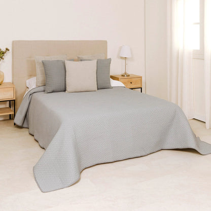 Tecido de malha jacquard para colcha dupla