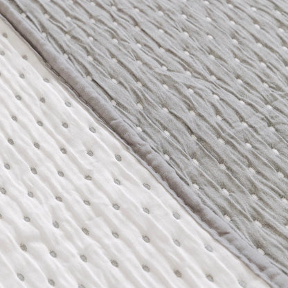 Tecido de malha jacquard para colcha dupla