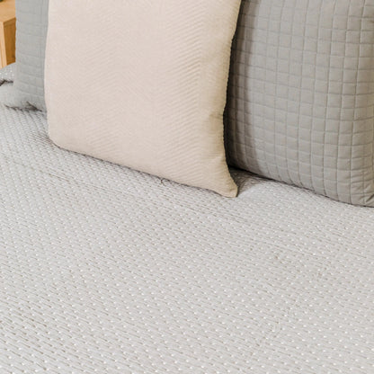 Tecido de malha jacquard para colcha dupla