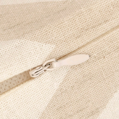 Almofada quadrada Nela, lisa, resistente a manchas, 50x50 cm - capa + enchimento