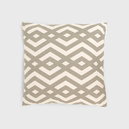 Almofada quadrada Nela, lisa, resistente a manchas, 50x50 cm - capa + enchimento