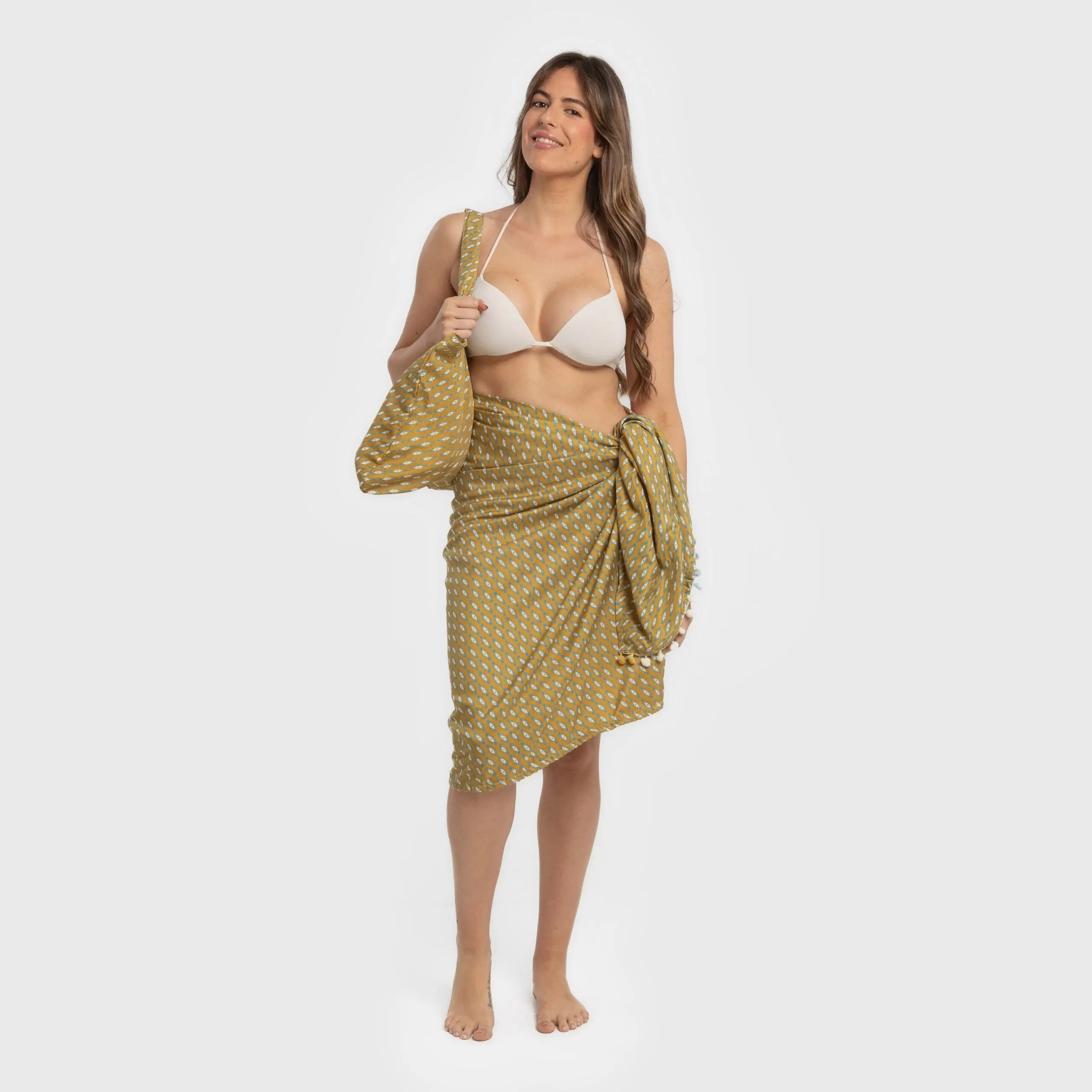 TOALHA PAREO + MOCHILA SISENA