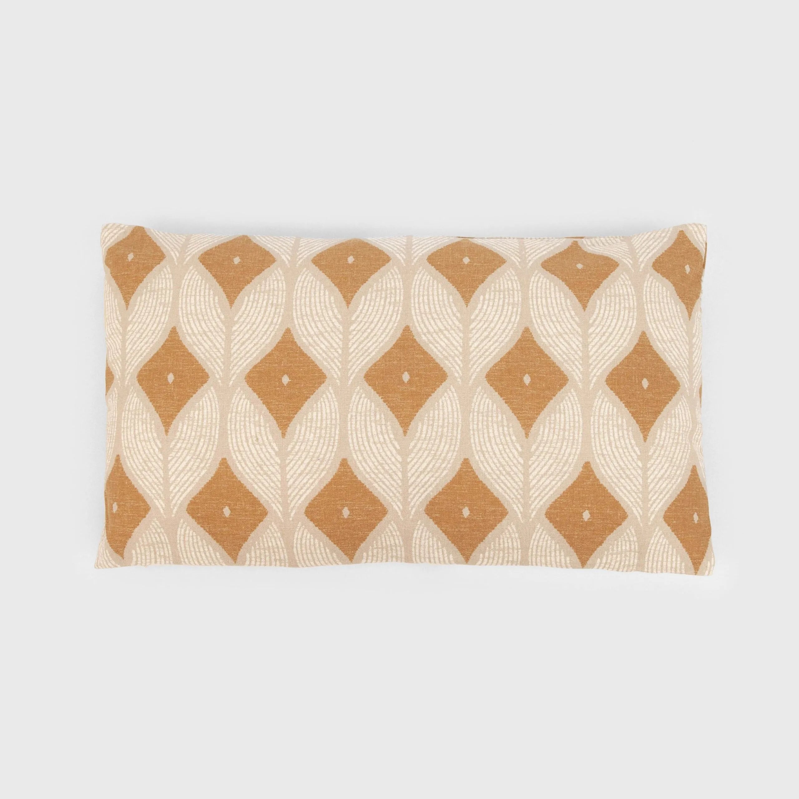 Almofada retangular lisa Cabot resistente a manchas 30x50 - capa + enchimento