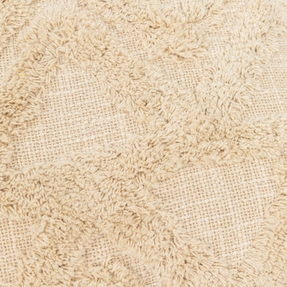 Almofada quadrada de algodão estampado 45x45 cm - capa + enchimento