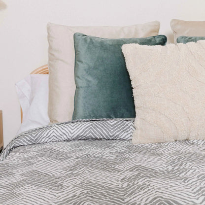 Colcha bouti Criselde verde seco