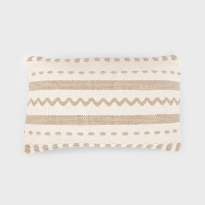 Almofada retangular Leito em algodão 30x50 - capa + enchimento