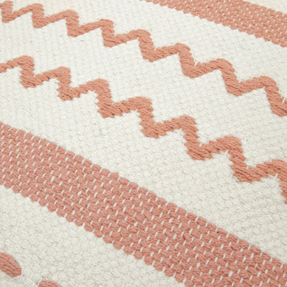 Almofada quadrada Leito em algodão 45x45 - capa + enchimento