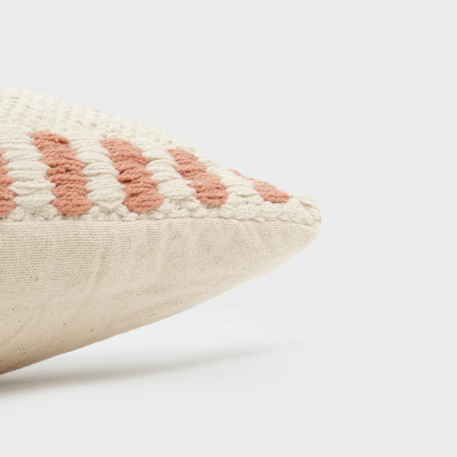 Almofada quadrada Leito em algodão 45x45 - capa + enchimento