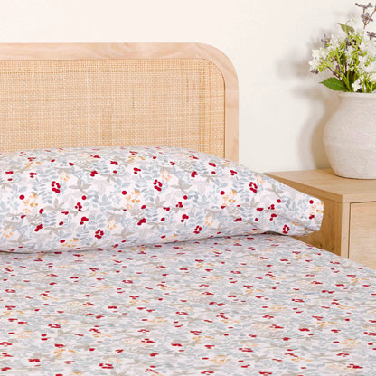 Jogo de lençol de algodão Viena indigo