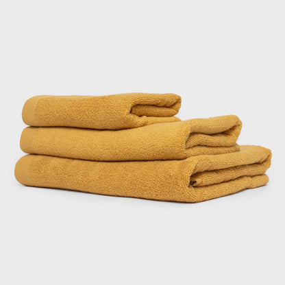 Toalha de banho 400g dupla face mostarda