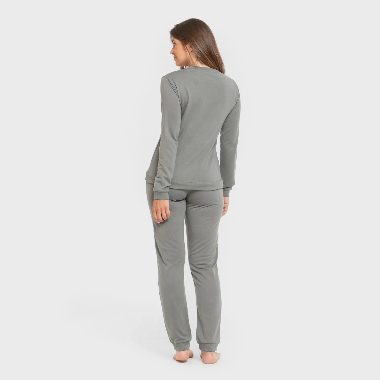 Calça comprida esportiva básica feminina