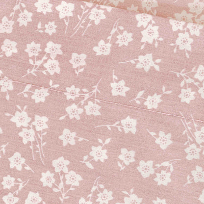 Conjunto de lençóis de percal de algodão lilás Oniris