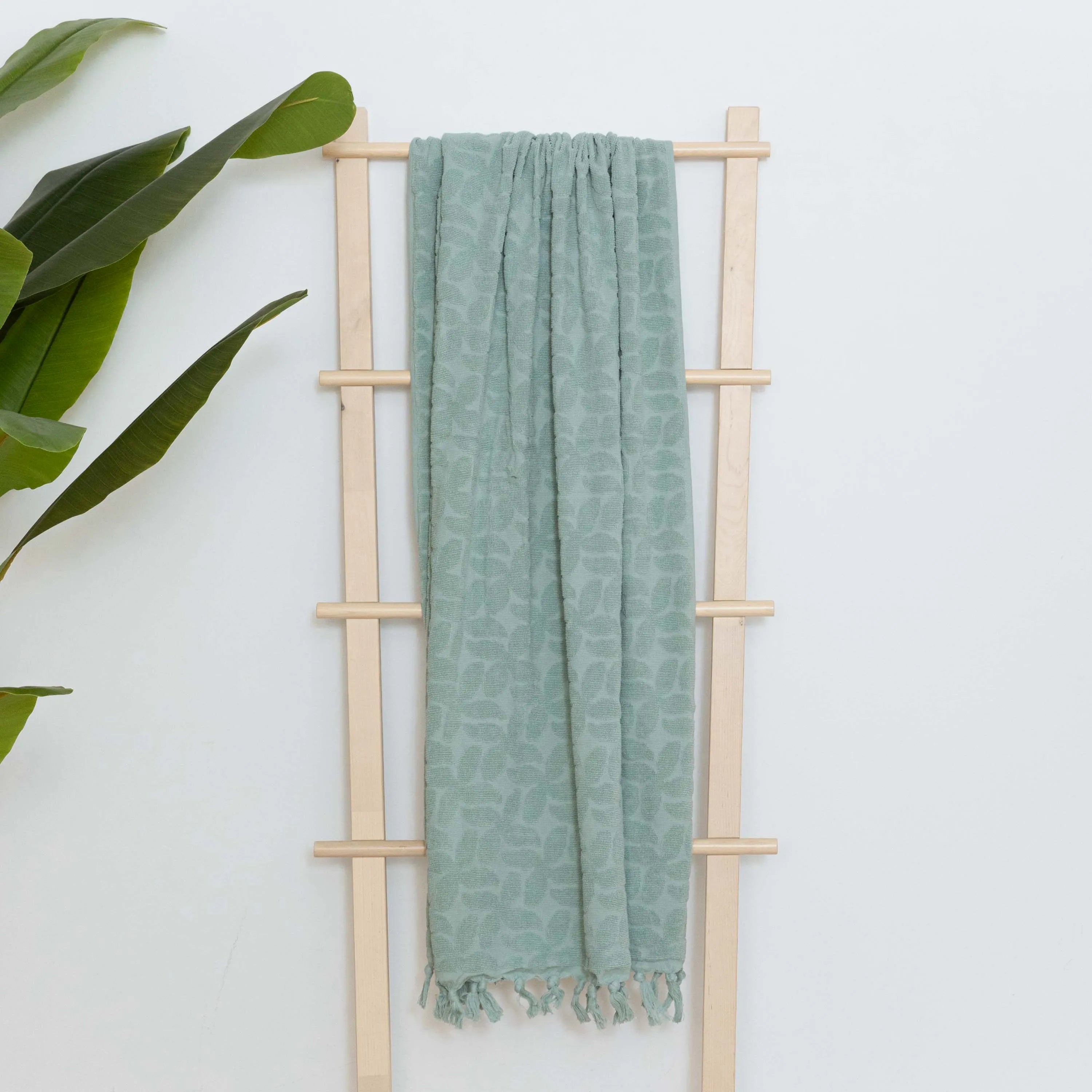 Toalha de praia Keira em algodão, 340g