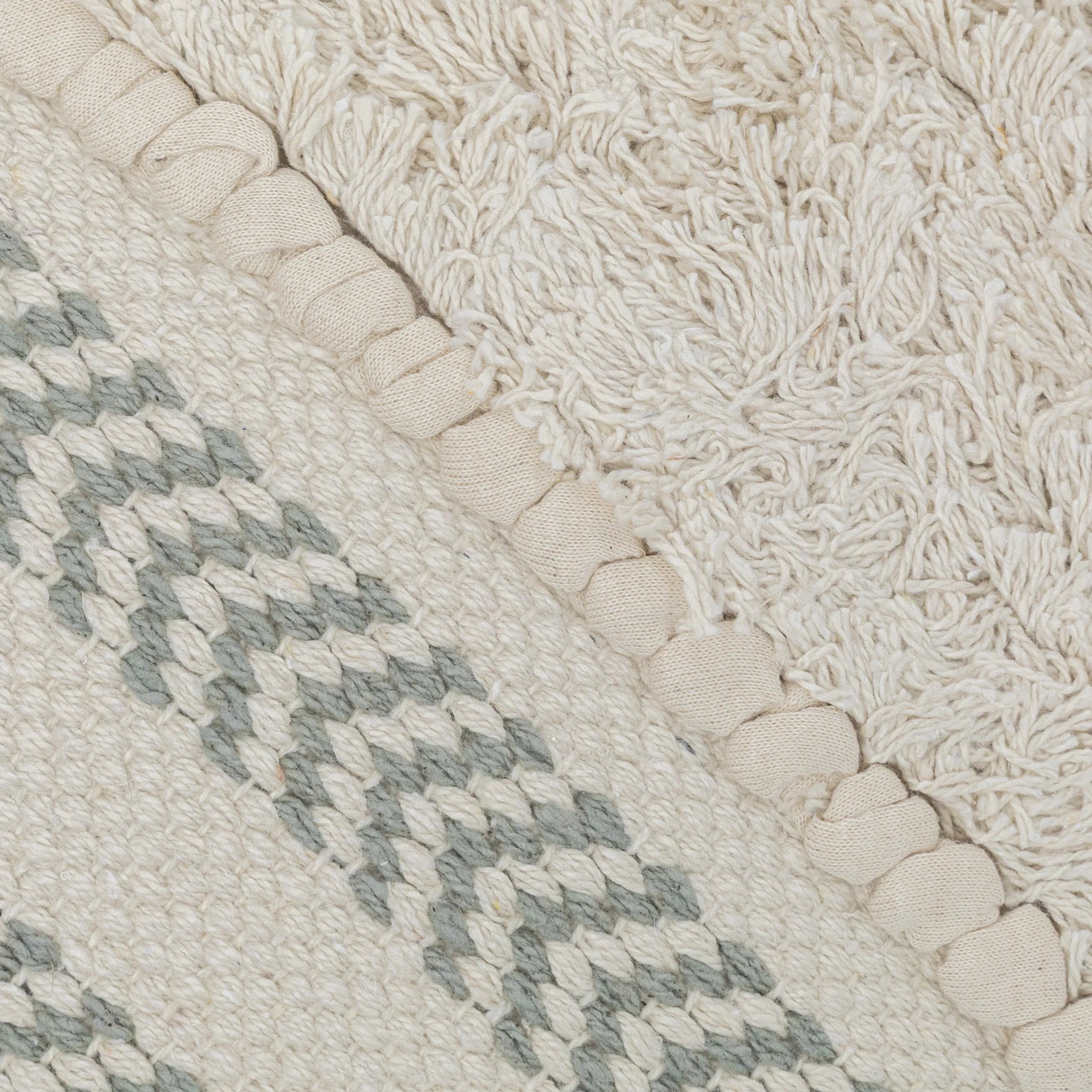 Almofada quadrada Danke em algodão 45x45 - capa + enchimento