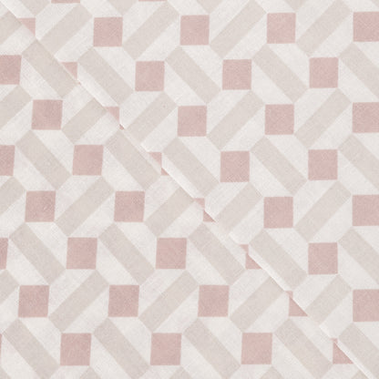 Conjunto de lençóis keike rosa Enrieta - cinza