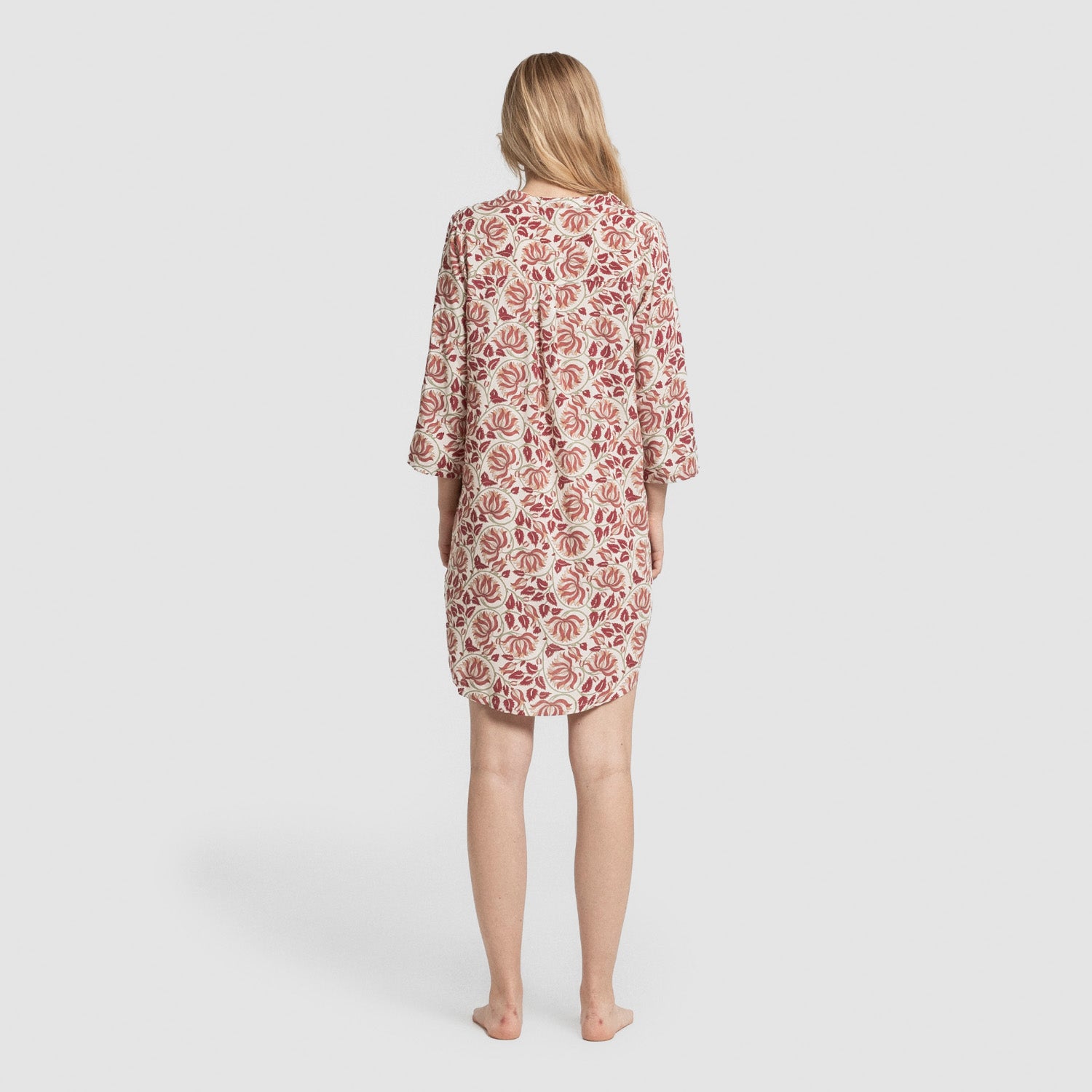 Camisola de viscose Venus em marsala