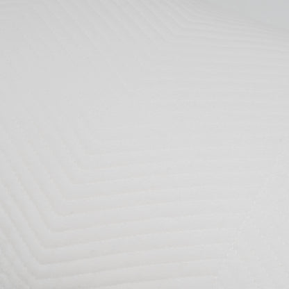 Cojín cuadrante terciopelo algodón Hungria blanco - funda + relleno