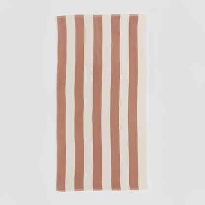 Toalha de Praia Algodão 400g Listrada Caldera