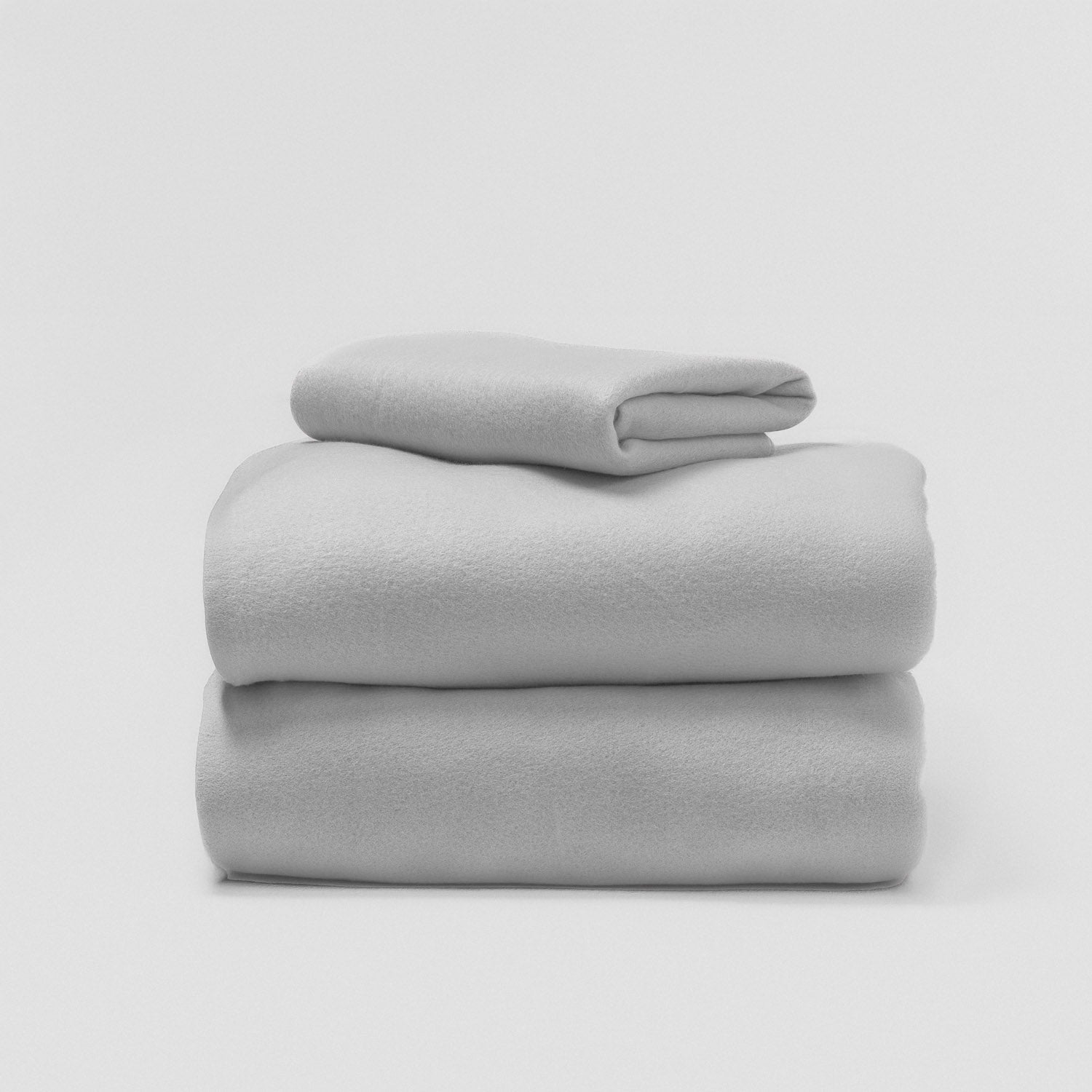 Jogo de lençóis cinza claro estilo Pirineus - PR