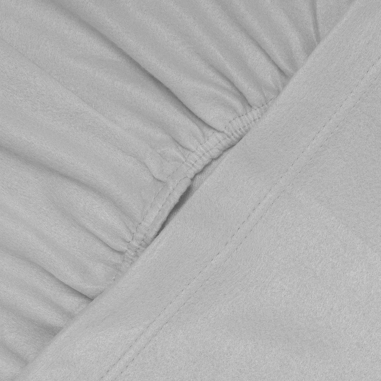 Jogo de lençóis cinza claro estilo Pirineus - PR