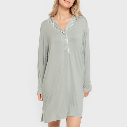 Camisola feminina de malha de viscose Keike