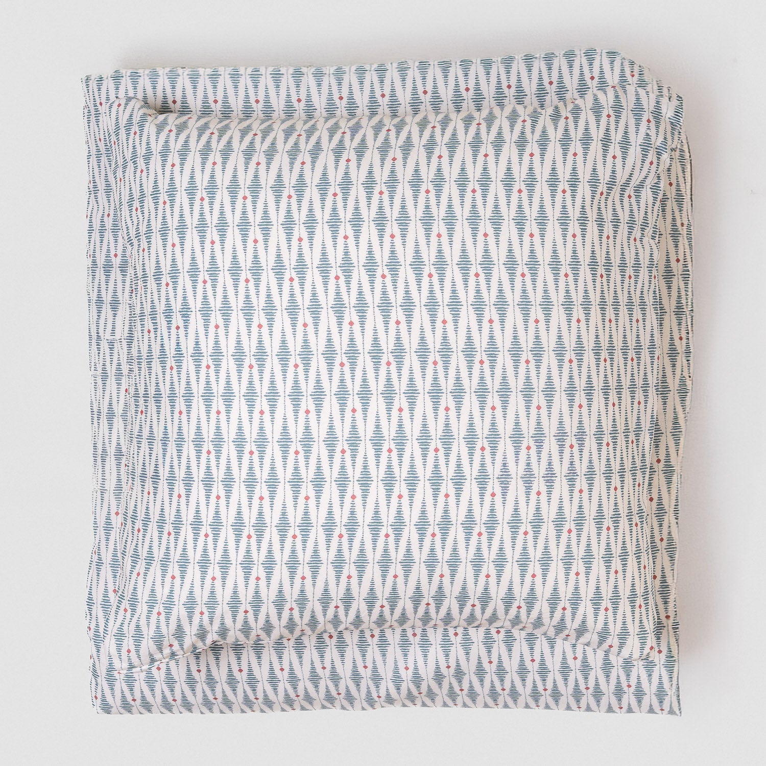 Capa de edredão de algodão Noruega azul esverdeado - PR