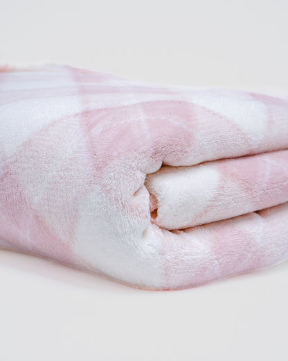 Manta de coral Guima rosa foto