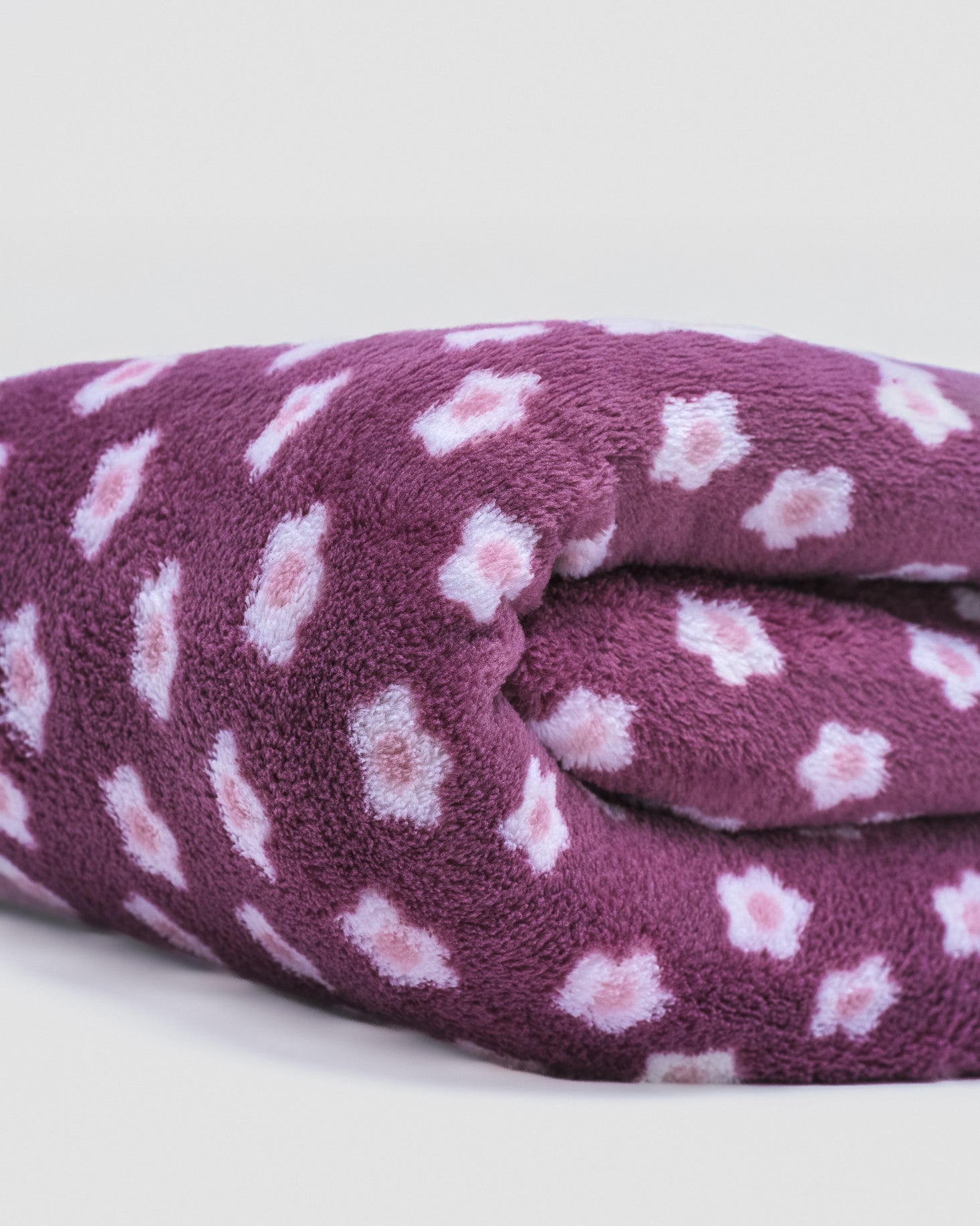 manta de coral berinjela Berta