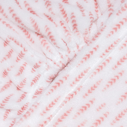 Jogo de lençóis de lã coral Espiga rosa - PR