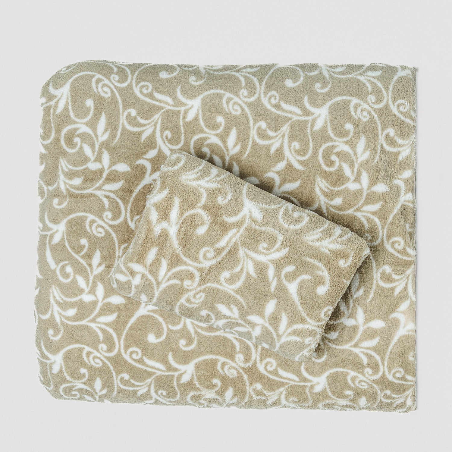 Conjunto de lençóis de lã coral Cleopatra Verdette - Preço Iniciante