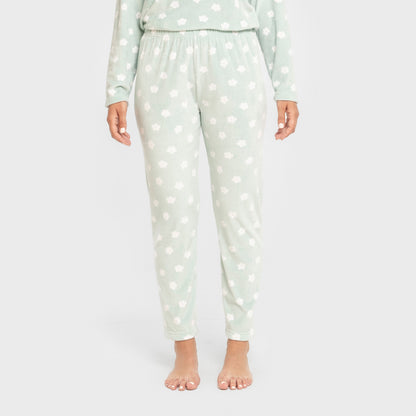 Pijama feminino Dula de veludo super macio, verde Tiffany