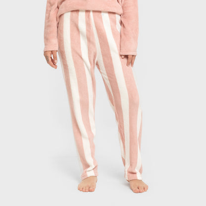 Pijama listrado coral rosa Vinia
