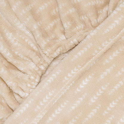 Conjunto de lençóis de lã coral Espiga topo - PR