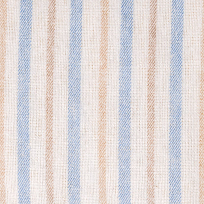 Juego de sábanas franela Raya Benet arena - indigo cuna