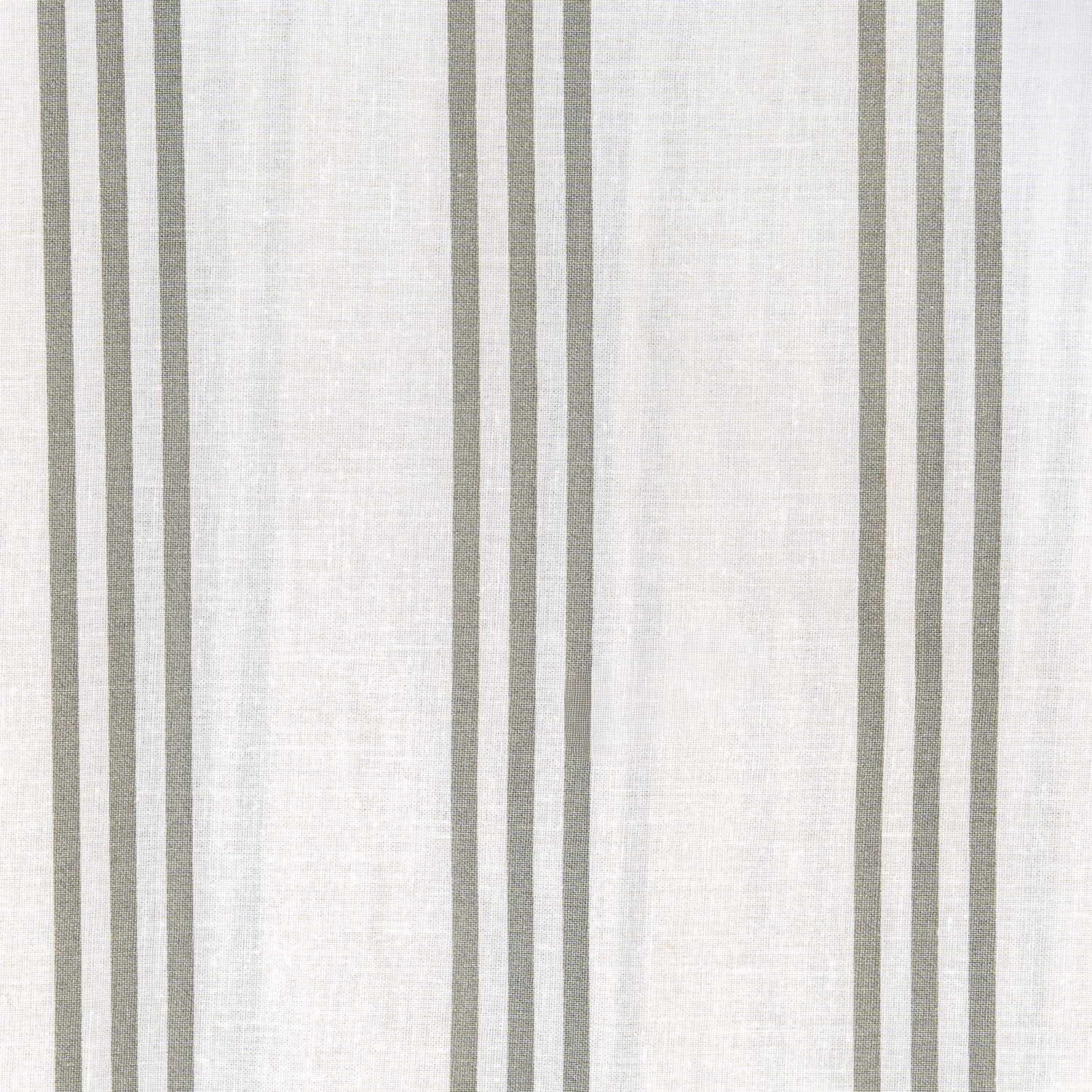 Juego de sábanas algodón Raya Amunia verde seco