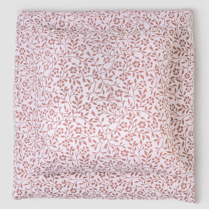 Capa de edredão de algodão Osaka rosa keike - PR