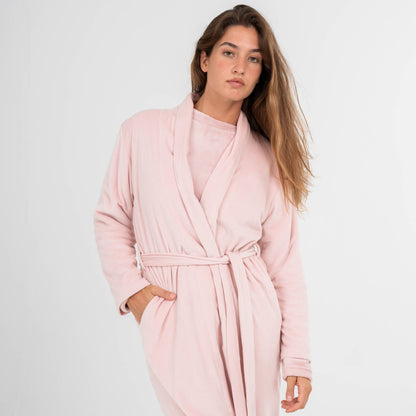 Bata Terciopelo Super Soft Rosa Palo